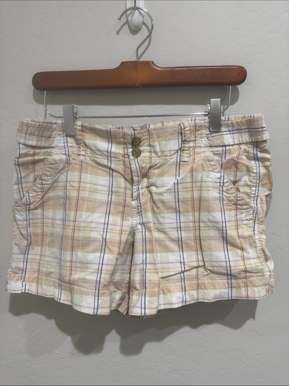 Old Navy Plaid Casual Shorts